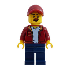 LEGO Taxi Driver Minifigure
