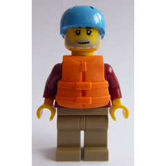 LEGO Rafter in Dark Red Jacket Minifigure