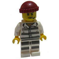 LEGO Prisoner 86753 with Headset and Knitted Cap Minifigure