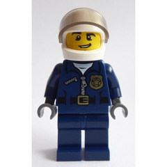 LEGO Police Station Motorycle Patrolman Minifigure