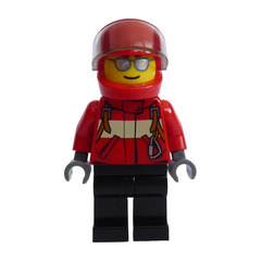 LEGO Postal Service Helicopter Pilot Minifigure
