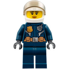 LEGO Police Female Helicopter Pilot Minifigure