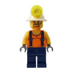 LEGO Miner Minifigure