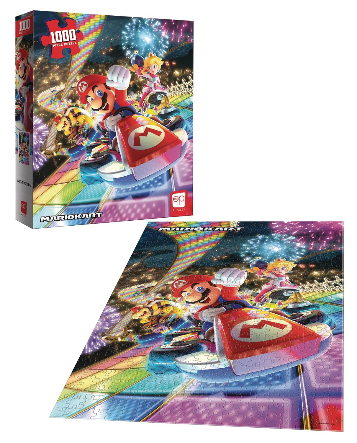 Mario Kart Rainbow Road 1000 Piece Puzzle