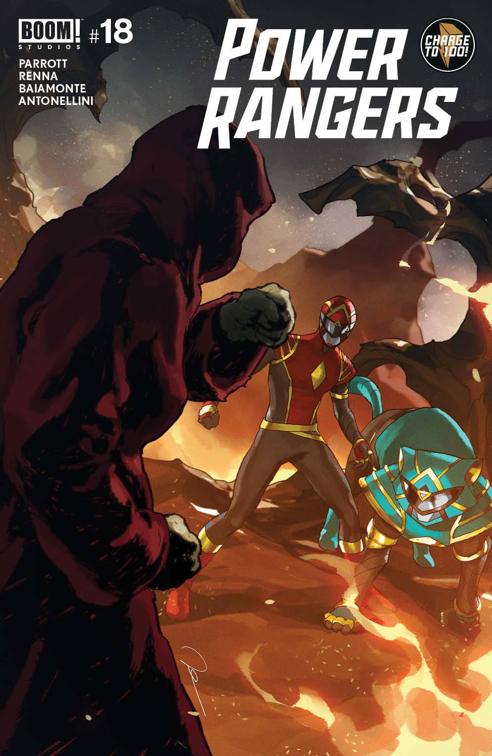 Power Rangers #18 Cvr A Parel (STL220604)