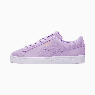 Puma - Suede Classic XXI Womens Sneakers - Light Lavender-Gold