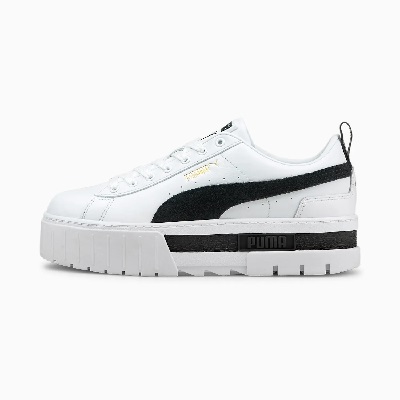 Puma - Mayze Womens Sneakers - White-Black