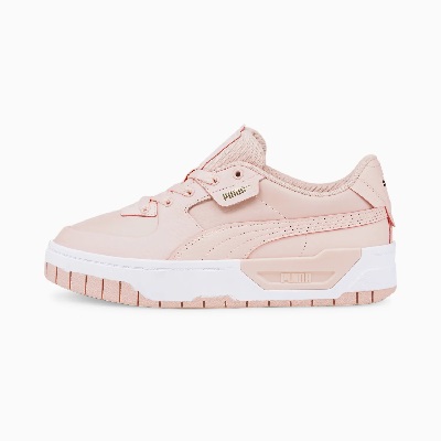 Puma - Cali Dream Leather Womens Sneakers - Chalk Pink-White