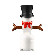 LEGO Snowman Minifigure
