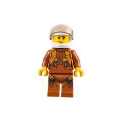 LEGO Jungle Exploration Woman Pilot Minifigure