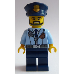 LEGO Prison Island Police Chief Minifigure