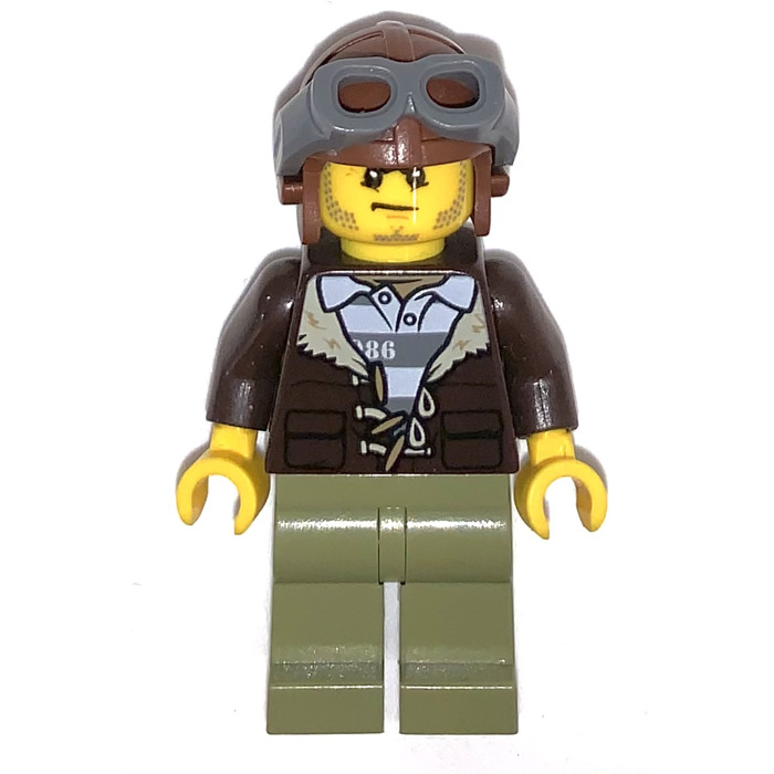 LEGO Crook with Helmet Minifigure