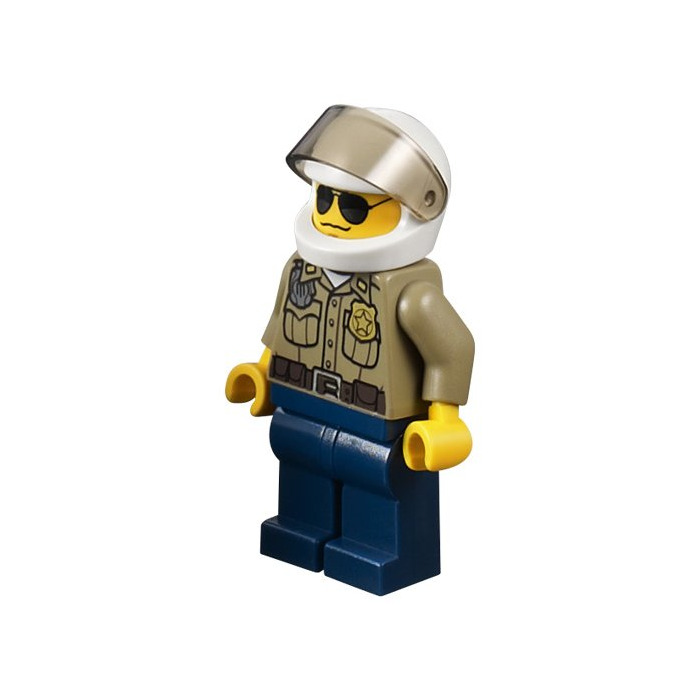 LEGO Policman with Helmet Minifigure
