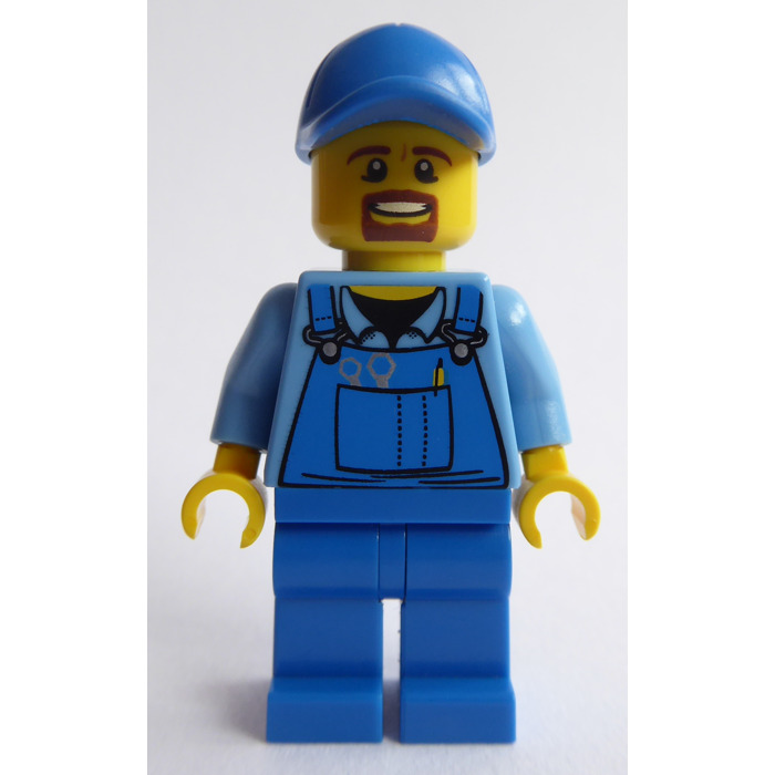 LEGO City Square Auto Mechanic Minifigure