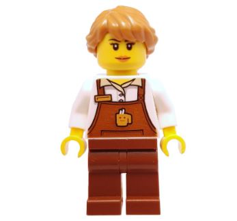 LEGO Donut Shop Female Barista Minifigure