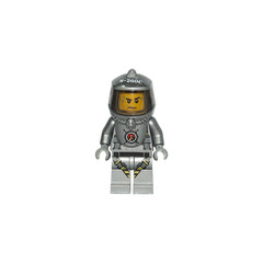 LEGO Male Scientist in Heatsuit with Sweat Drops Minifigure