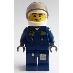 LEGO Police Helicopter Pilot Minifigure
