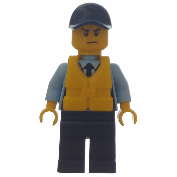 LEGO Police Patrol Boat Man Minifigure