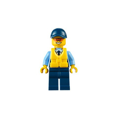 LEGO Police Officer with Lifejacket Minifigure
