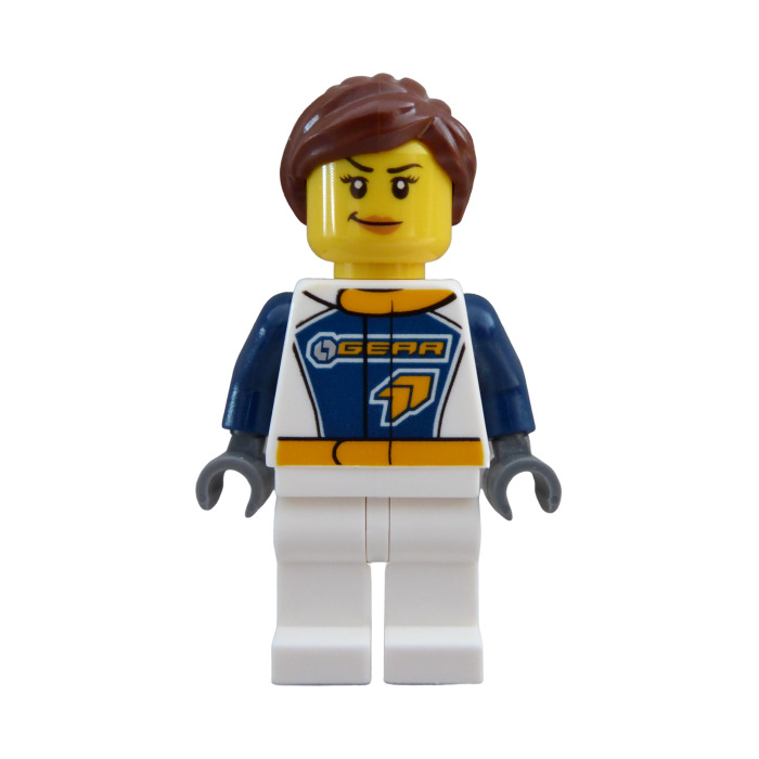 LEGO Dragster Transporter Driver Minifigure
