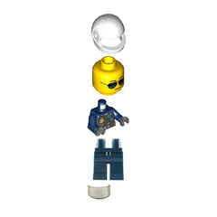 LEGO Police Pilot Minifigure