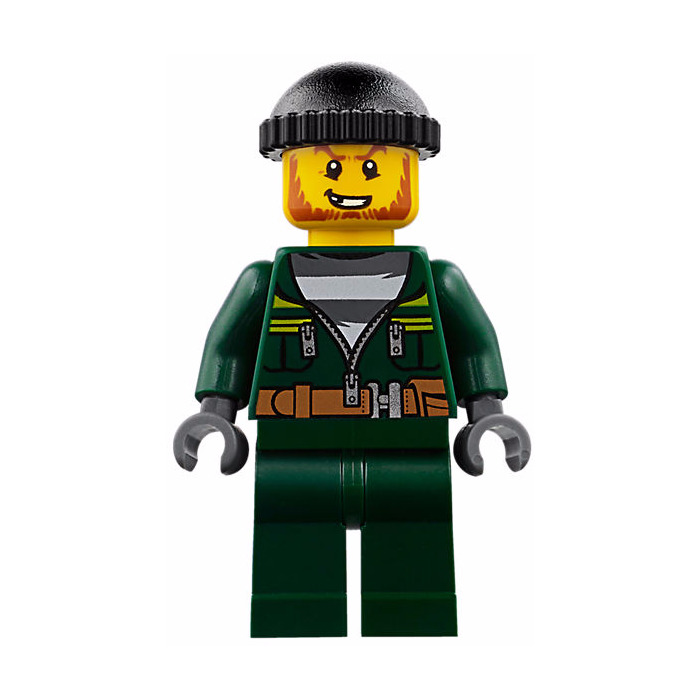 LEGO Crook in Dark Green Outfit Minifigure