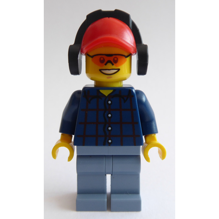 LEGO Male Dark Blue Shirt Minifigure