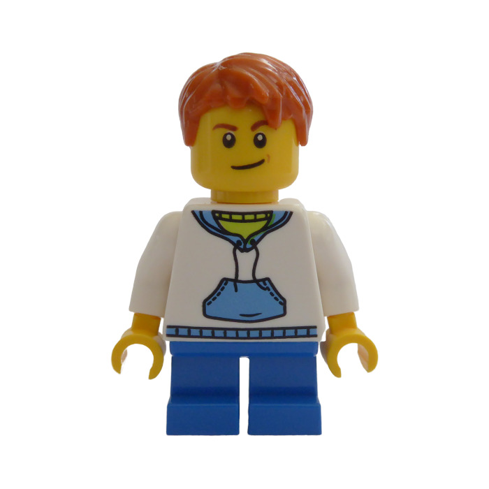 LEGO Advent Calendar Boy with White Hoodie Minifigure