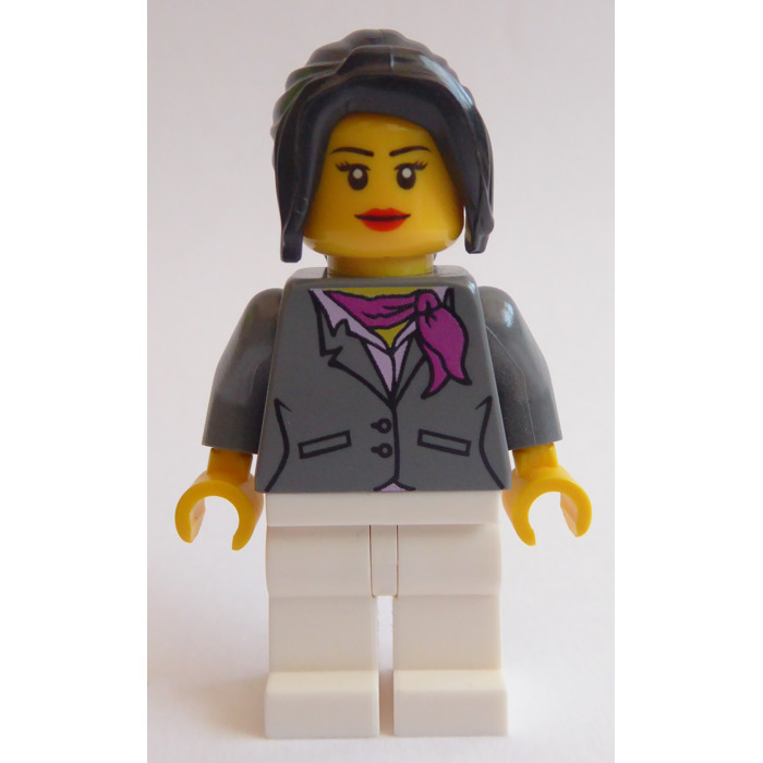 LEGO City Square Garage Female Employee Minifigure
