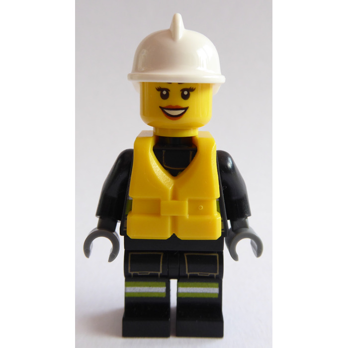LEGO Female Fire Boat Fire Fighter Minifigure