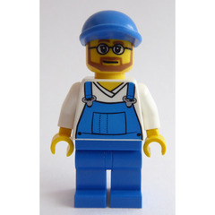 LEGO Male Utility Worker Minifigure