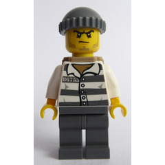 LEGO Prisoner 86753 with Knitted Cap and Backpack Minifigure
