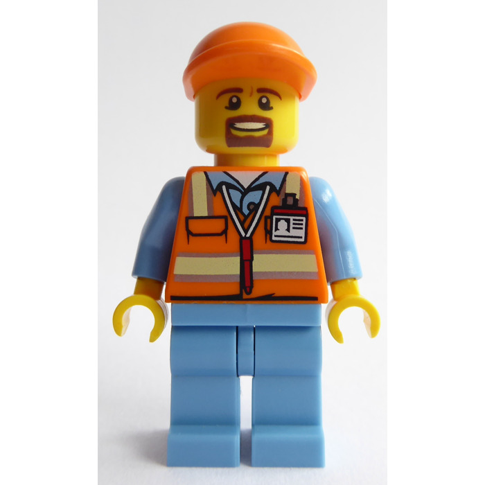 LEGO Aircraft Baggage Truck Driver Minifigure