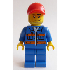 LEGO Tractor Driver Minifigure