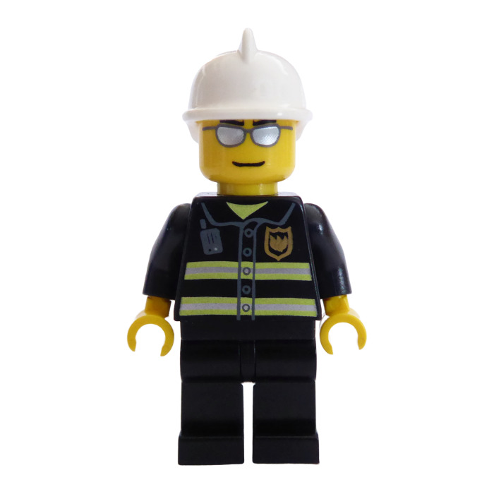 LEGO Fireman With Sunglasses Minifigure
