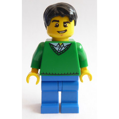 LEGO Train Station Male Passenger Minifigure