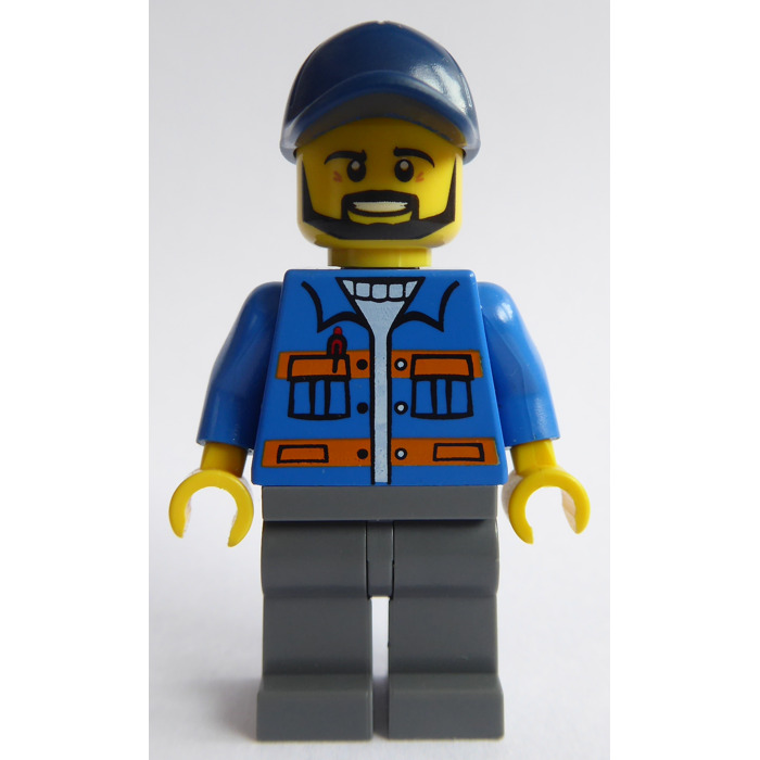 LEGO City Square Truck Driver Minifigure