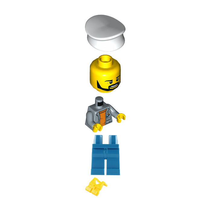 LEGO Coast Guard Captain Minifigure