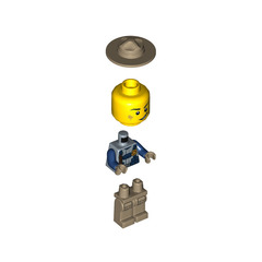LEGO Mountain Officer Minifigure