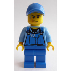 LEGO Male Mechanic Minifigure
