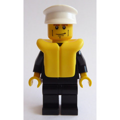 LEGO Police Boat Captain Minifigure