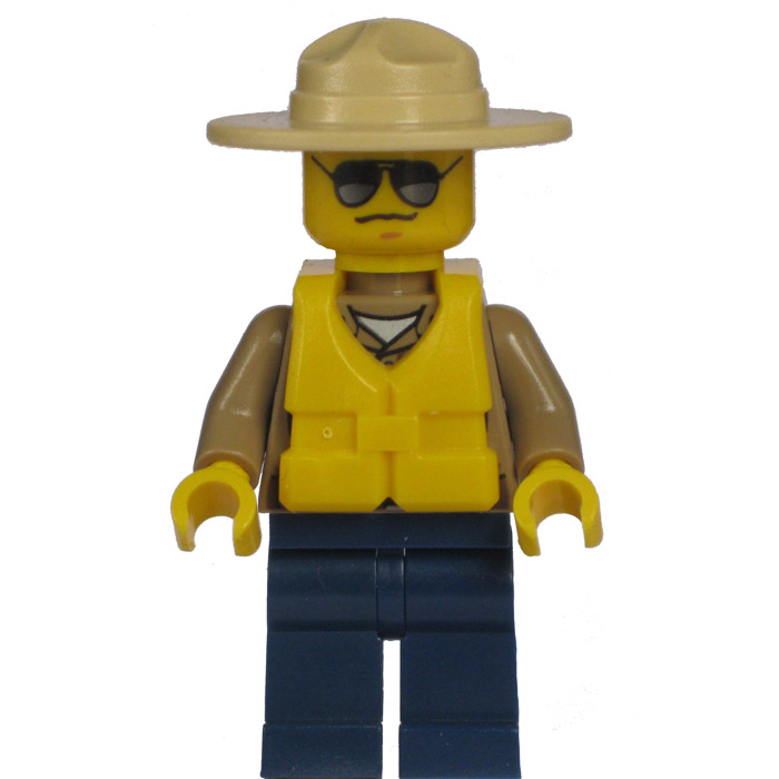 LEGO Forest Policeman with Lift Jacket Minifigure