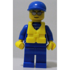 LEGO Man with Lifejacket Minifigure