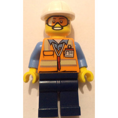 LEGO Space Engineer with goggles Minifigure