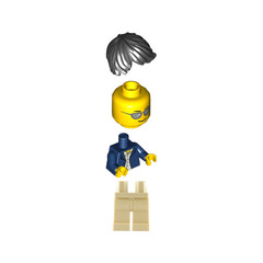 LEGO Sports Car Driver Minifigure
