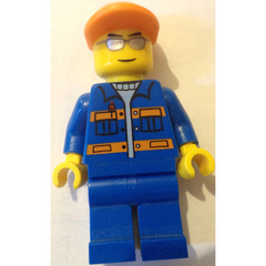 LEGO Space Centre Workman Minifigure