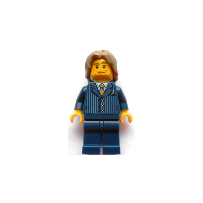 LEGO City Garage Businessman Car Driver Minifigure