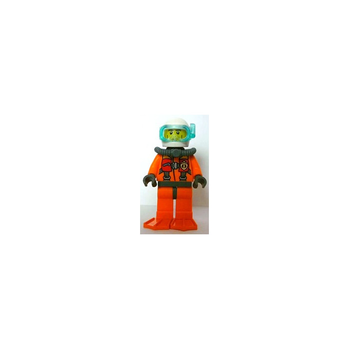 LEGO Coast Guard Helicopter Diver Minifigure