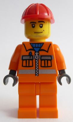 LEGO Heavy Machine Driver Minifigure