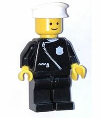 LEGO Policeman with White Hat Minifigure